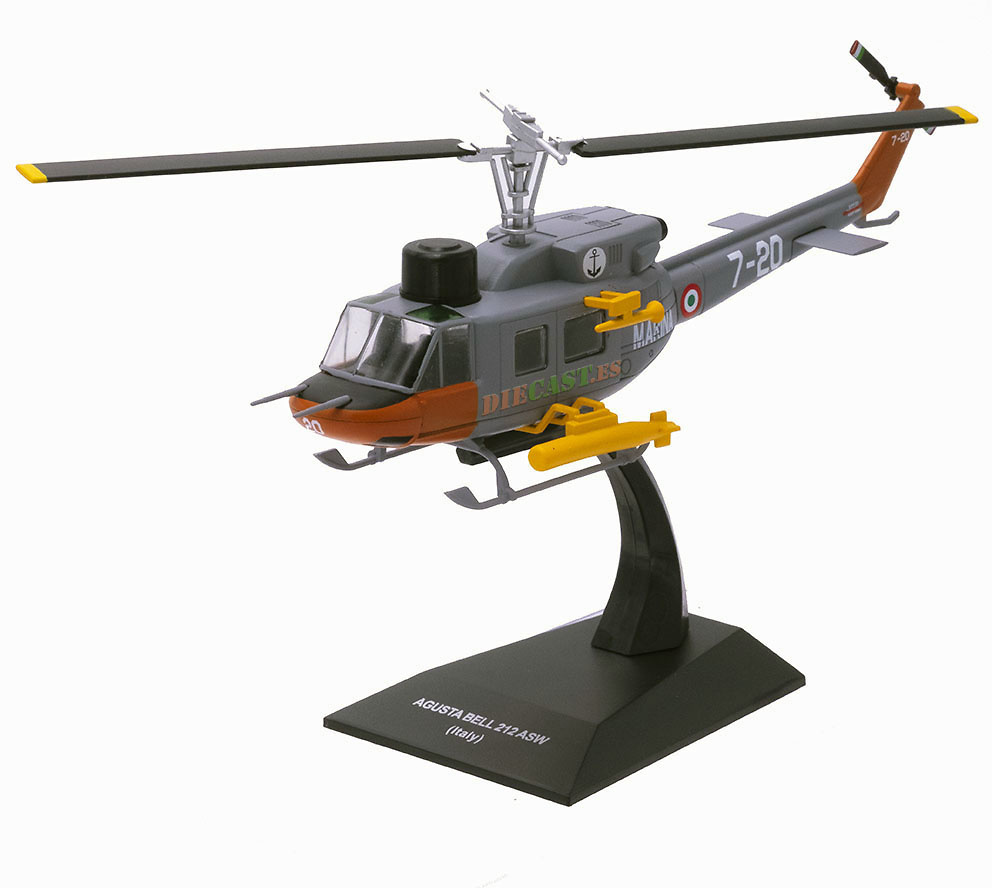 Helicopter Agusta-Bell AB 212 ASW, Marina Militare, Italia, 1:72, Planeta DeAgostini 