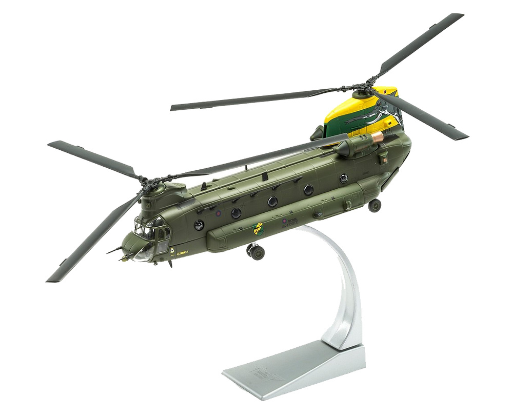 Helicopter Boeing Chinook HC.4 ZA683 RAF No.27 Squadron, Special Centenary Scheme, 100 Years of the RAF, 1:72, Corgi 