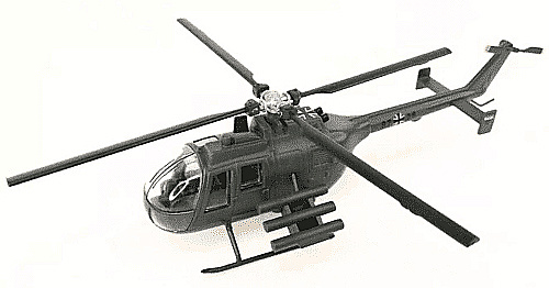 Helicopter MBB BO 105 P, Germany, 1:72, Planet DeAgostini 