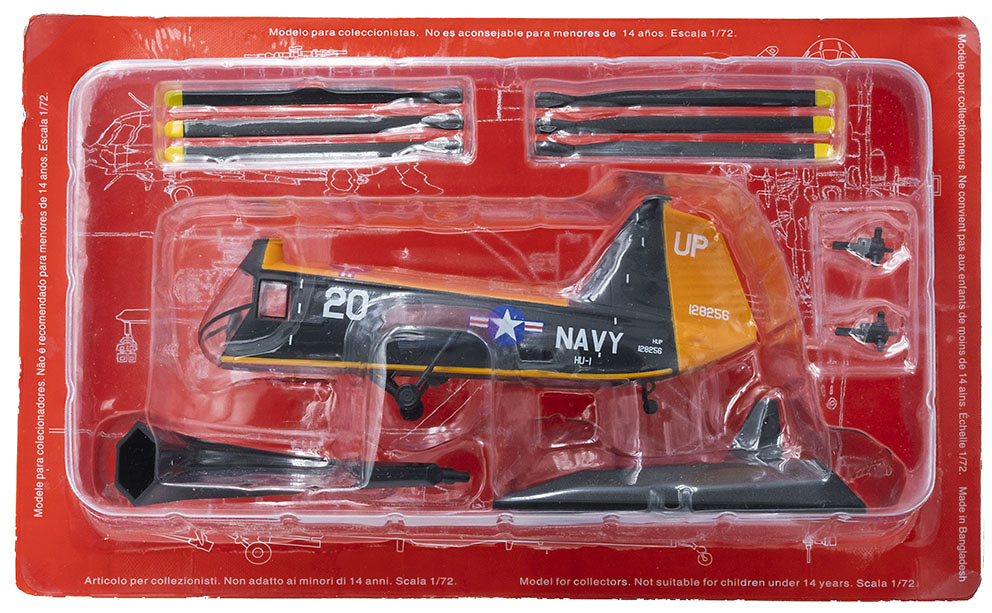 Helicopter Piasecki HUP Retriever 1/2, USA, 1:72, Planeta DeAgostini 