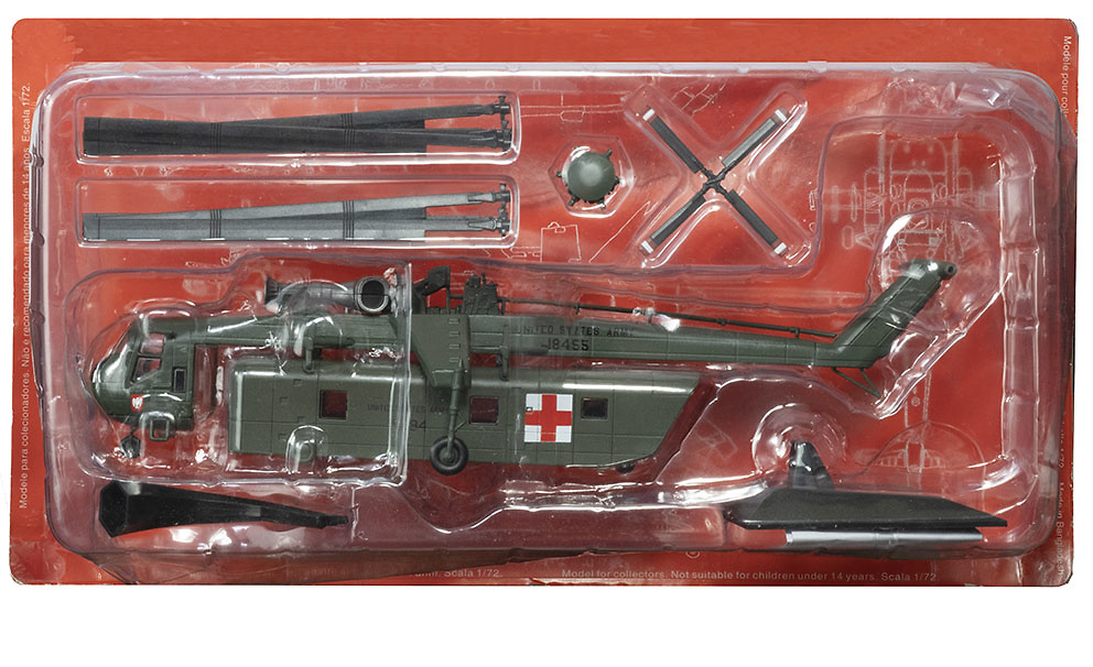 Helicopter Sikorsky CH-54A Skycrane, USA, 1:72, Planeta DeAgostini 