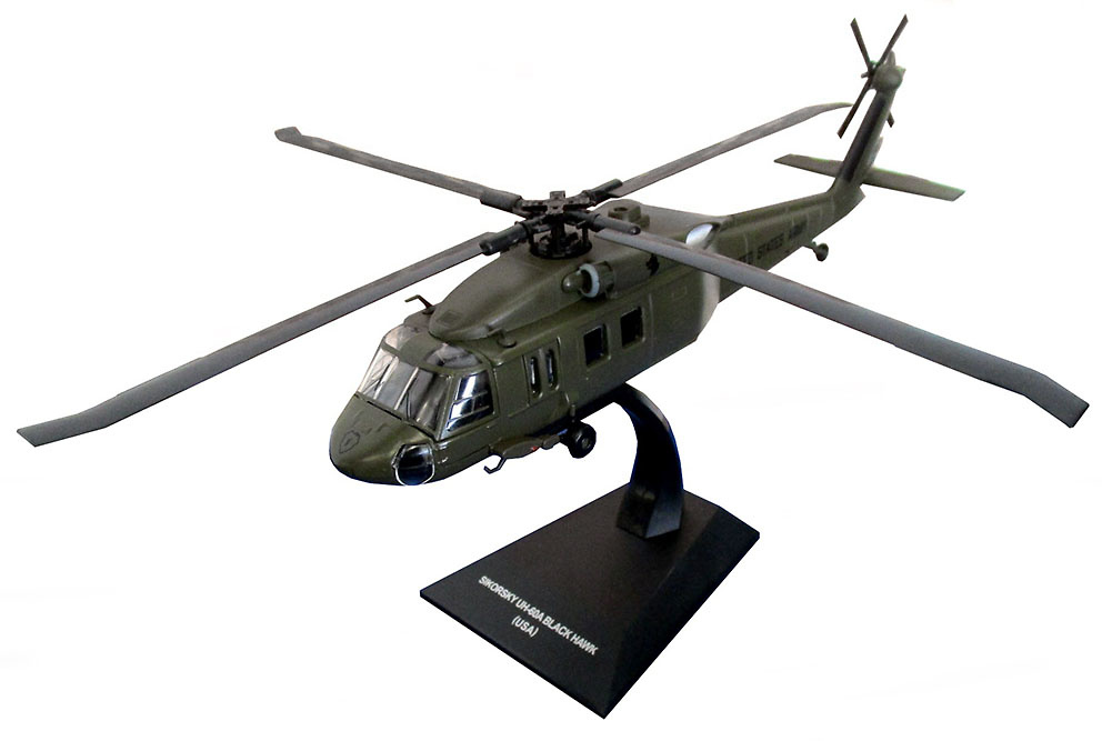 Helicopter Sikorsky UH60A Black Hawk, USA, 1:72, Planeta DeAgostini 