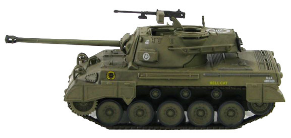 Hellcat M18 Tank Destroyer, Normandy, 1944, 1:72, Hobby Master 