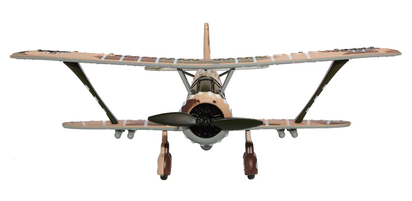 Henschel HS 123A, Unit 3 / SFGR 50, pilot Lt. Hamann, 1:72, Oxford 