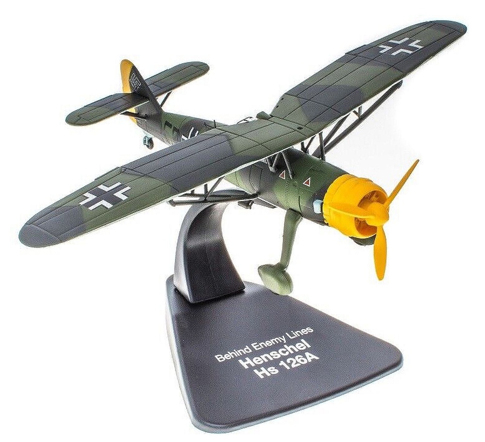 Henschel Hs 126A, Behind Enemy Lines, 1:72, Atlas 