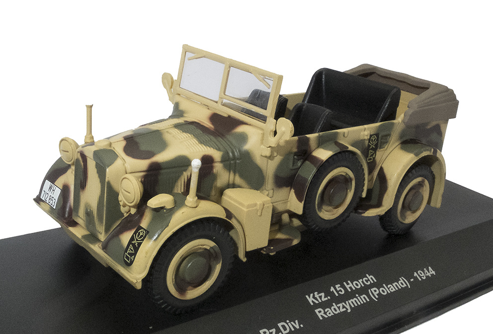 Horch Kfz. 15, 4 Panzer Division, Radzymin, Poland, 1944, 1:43, Atlas 