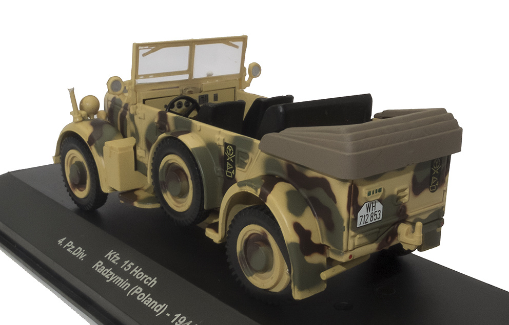 Horch Kfz. 15, 4 Panzer Division, Radzymin, Poland, 1944, 1:43, Atlas 