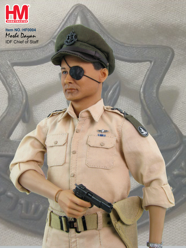 IDF Chief of Staff Moshe Dayan, 1:6, Hobby Master 