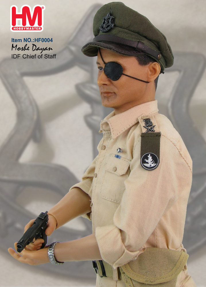 IDF Chief of Staff Moshe Dayan, 1:6, Hobby Master 