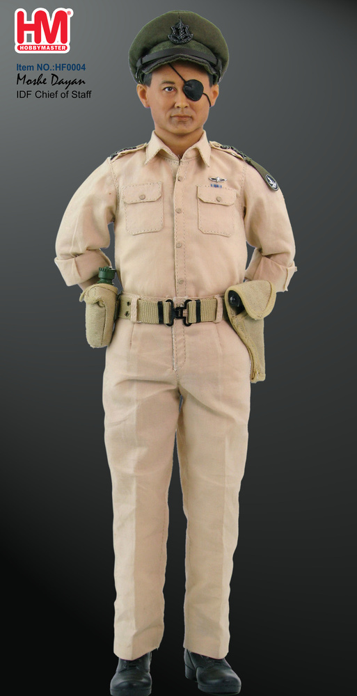 IDF Chief of Staff Moshe Dayan, 1:6, Hobby Master 