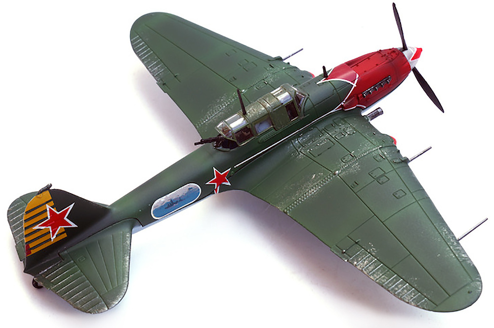 IL2M Sturmovik, Nelson Stepanyan, 57ShAP, Fuerza Aérea Soviética, 1:72, Legion 