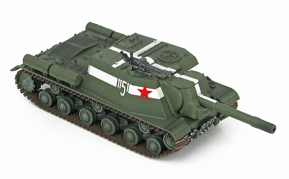 ISU-152 Tank Hunting, Soviet Assault Brigade, Berlin, 1945, 1:72, Hobby Master 