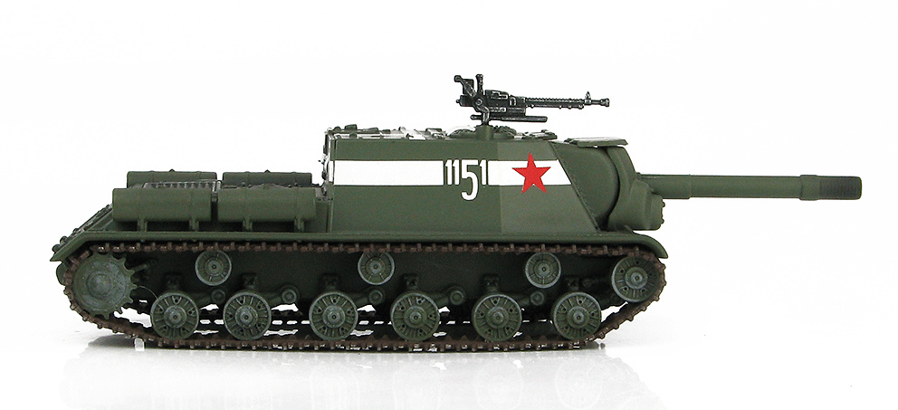 ISU-152 Tank Hunting, Soviet Assault Brigade, Berlin, 1945, 1:72, Hobby Master 