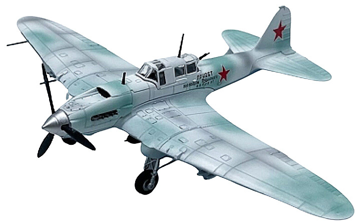 Ilyushin IL-2 Sturmovik M3 Red 8 1941 Winter, soviet air force, 1:72, Legion 