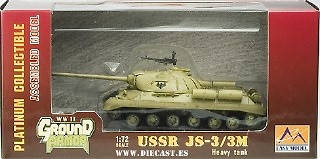 JS-3 / 3M, 4th Tank Division, Egyptian Army, 1:72, Easy Model 