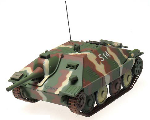 Jagdpanzer 38 Hetzer (Flamm) 17.SS PD, Alsace, January 1945, 1:72, Panzerstahl 