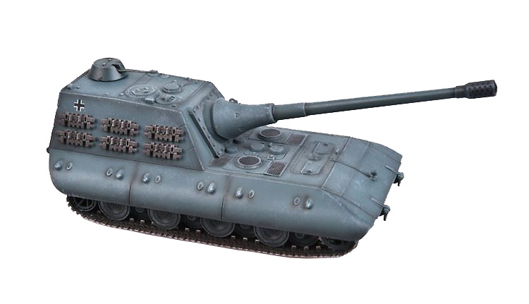 Jagdpanzer E100, Tank destroyer, 170mm cannon, Germany, 1946, 1:72, Modelcollect 