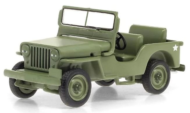 Jeep Willis CJ-2A, 1949, 1:43, Greenlight 