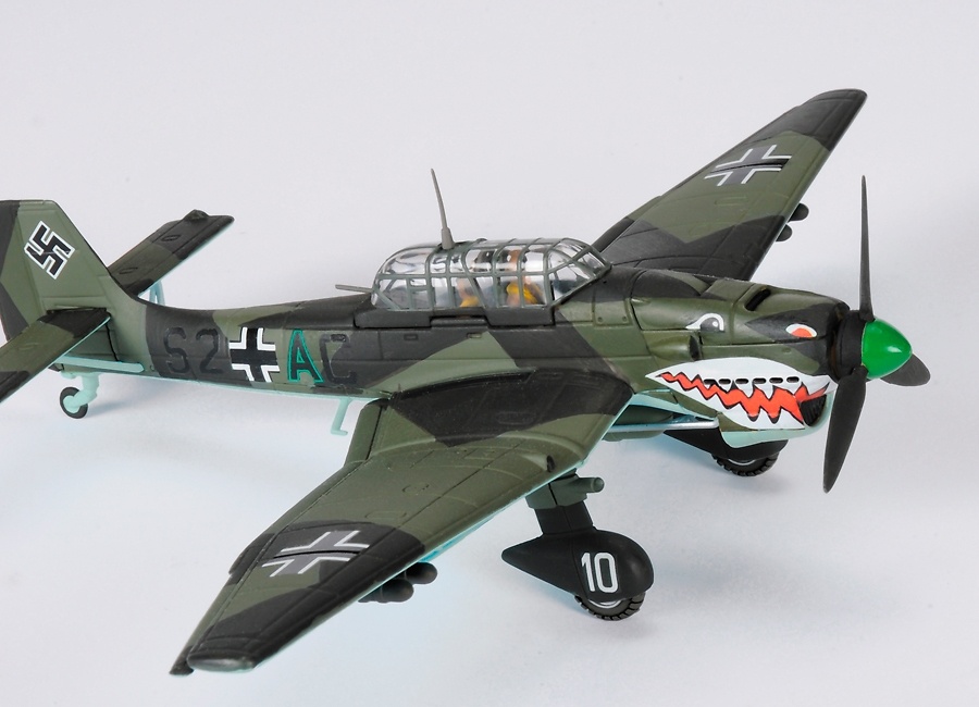 Ju87B1, St.G77, Stab II, S2+AC, Major Alfons Orthofer, Breslau, Germany 1939, 1:72, Corgi 