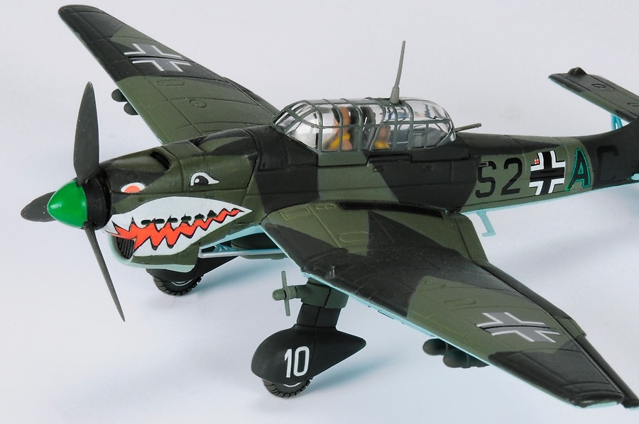 Ju87B1, St.G77, Stab II, S2+AC, Major Alfons Orthofer, Breslau, Germany 1939, 1:72, Corgi 