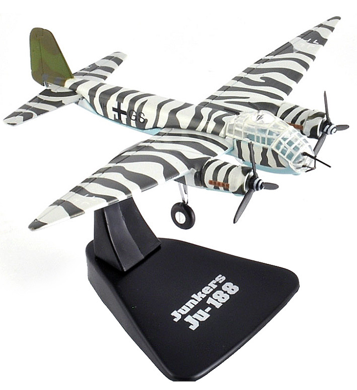 Junkers Ju-188, 1:144, Editions Atlas 