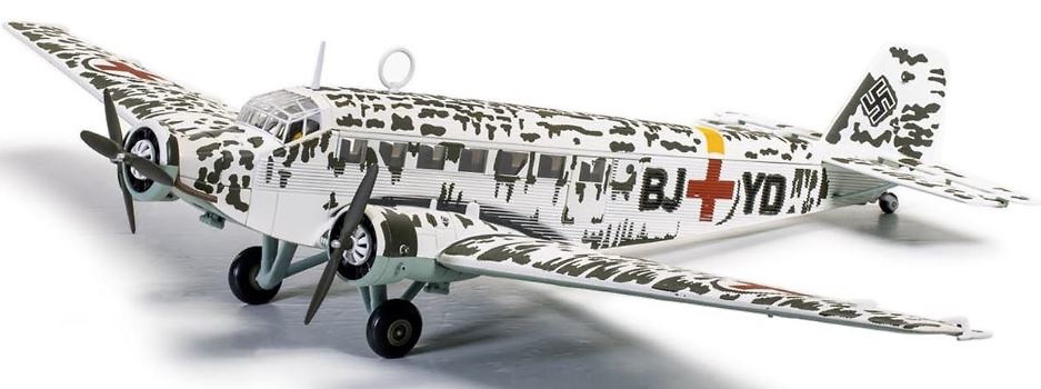 Junkers Ju-52/3M Air Ambulance, Stalingrad Evacuation, 1:72, Corgi 