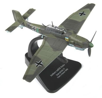 Junkers Ju-87B Stuka, Stab III / StG 77, Caen, France, 1940, 1:72, Oxford 