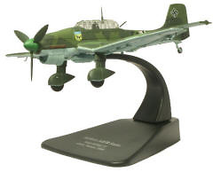 Junkers Ju-87B Stuka, Stab III / StG 77, Caen, France, 1940, 1:72, Oxford 