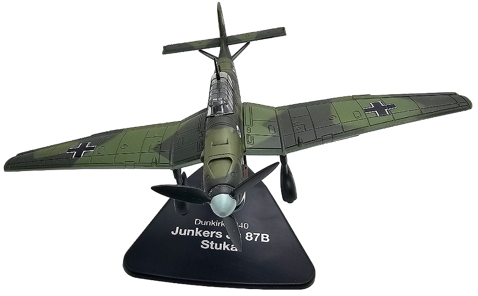 Junkers Ju 87B Stuka + Hakwer Hurricane Mk I, Dunkirk, 1940, 1:72, Atlas 