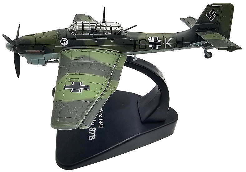 Junkers Ju 87B Stuka + Hakwer Hurricane Mk I, Dunkirk, 1940, 1:72, Atlas 