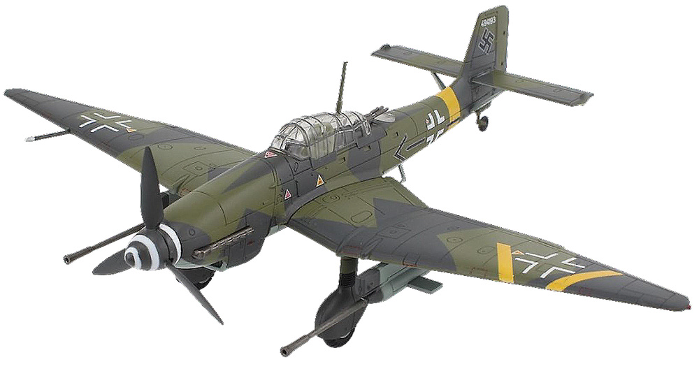 Junkers Ju87G-2 Tank Buster WNr. 494193, Slovakia, 1944, 1:72, Hobby Master 