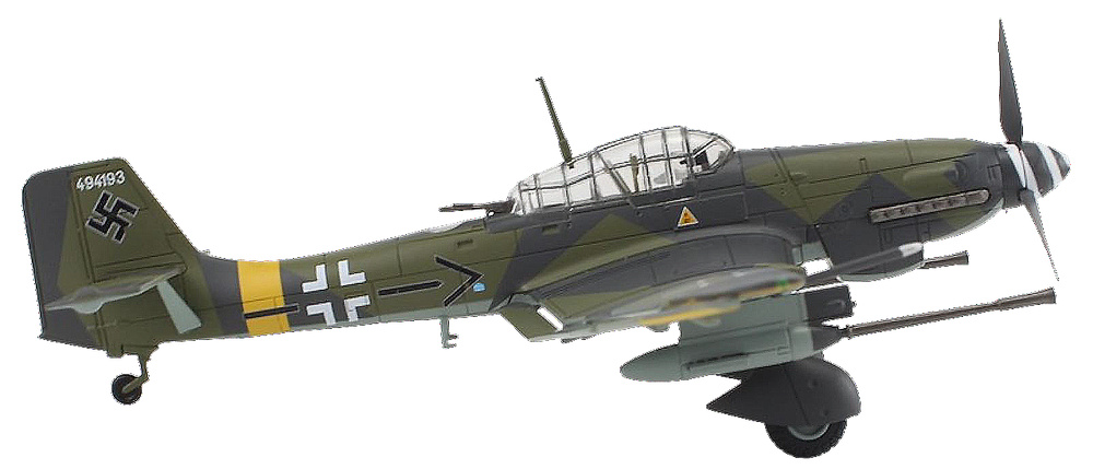 Junkers Ju87G-2 Tank Buster WNr. 494193, Slovakia, 1944, 1:72, Hobby Master 