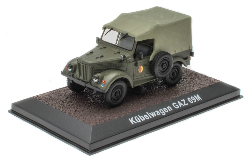 Kübelwagen GAZ-AA, 292 Guards Artillery Regiment RKKA, Yugoslavia, 1944, 1:43, Atlas 