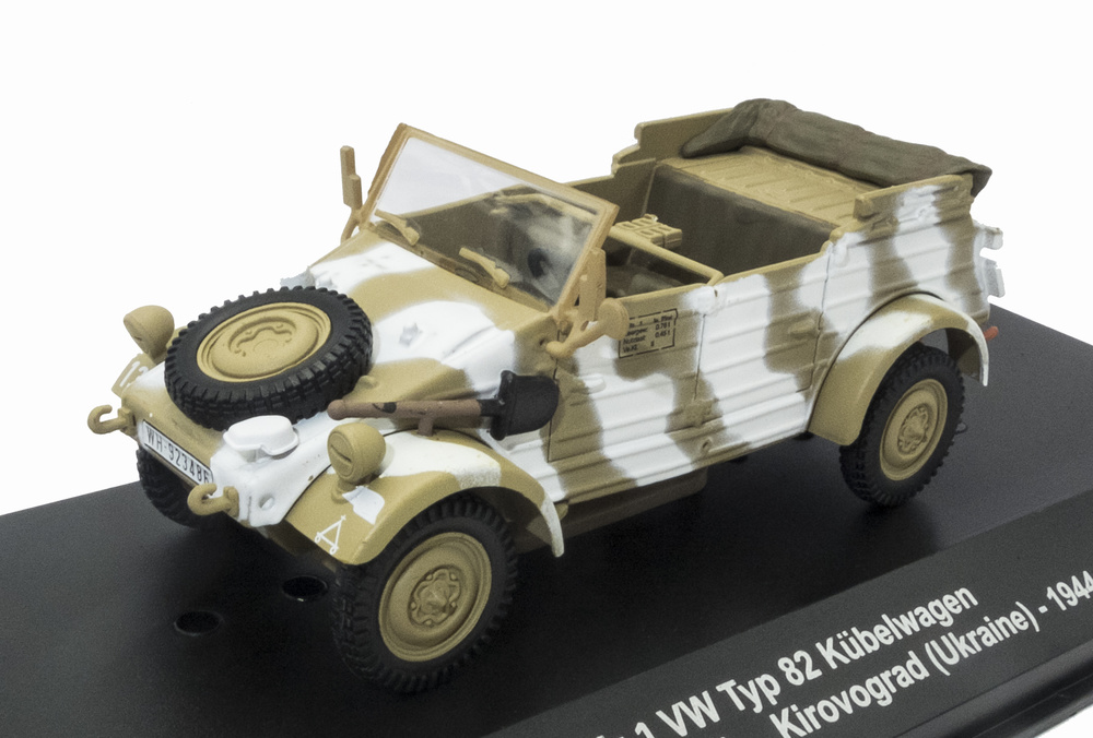 Kübelwagen Typ 82, Kfz.1 VW, Pz.GrenDiv. Gross Deutschland, Kirivograd, Ukraine, 1944, 1:43, Atlas 