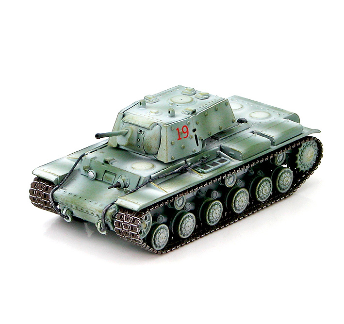 KV-1E Russian Heavy Tank, Leningrado, invierno, 1942, 1:72, Hobby Master 