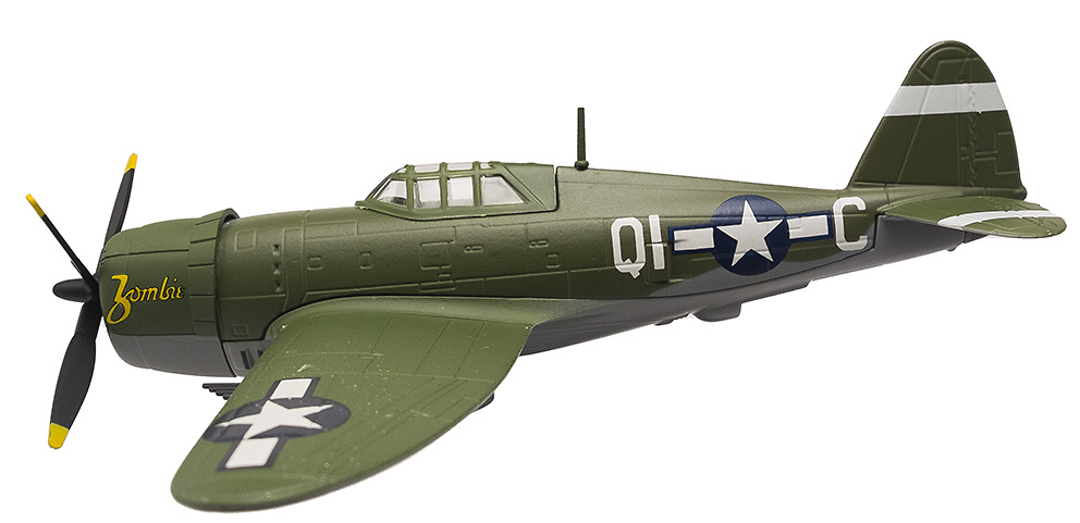 Kawanishi N1K2 Shinden-Kai + Republic P-47D Thunderbolt 