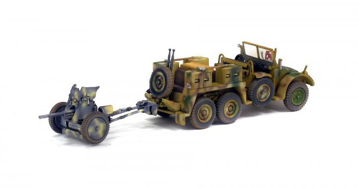 Krupp Protze L2H143 + PAK 35/36, France, 1943, 1:72, Solido 