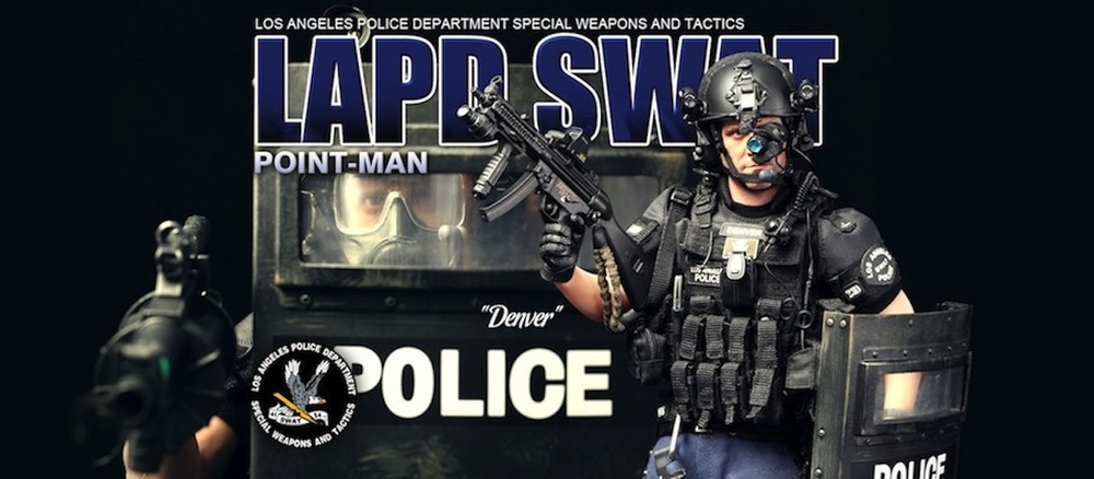 LAPD Special Weapons And Tactics LAPD SWAT 2.0 POINT-MAN, Denver, 1:6, Did 