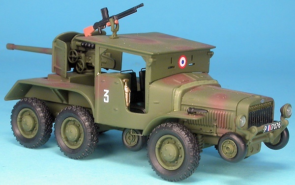 Laffly W15 TCC, car hunting vehicle, France, 2nd World War, 1:48, Gasoline 