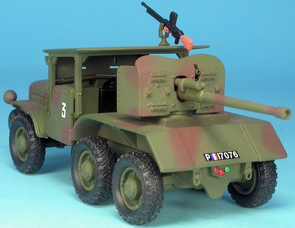 Laffly W15 TCC, car hunting vehicle, France, 2nd World War, 1:48, Gasoline 