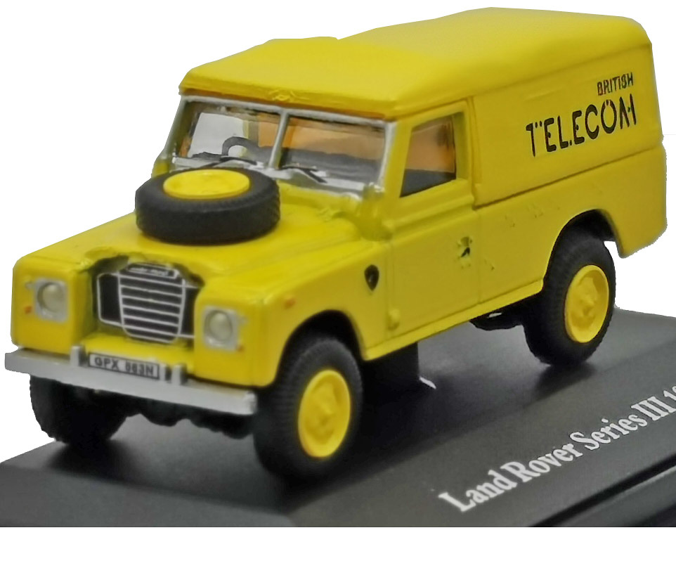 Land Rover 109 III Series, Telecom, 1:72, Cararama 