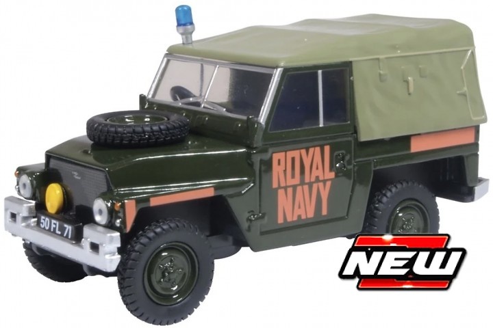 Land Rover Lightweight, Royal Navy, 1965, 1:43, Oxford 