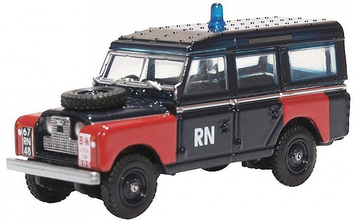 Land Rover Series II, LWB, Station Wagon, Royal Navy, 1:76, Oxford 