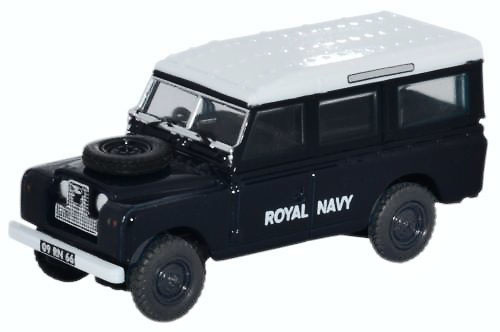 Land Rover Series II, Station Wagon, Royal Navy, 1:76, Oxford 