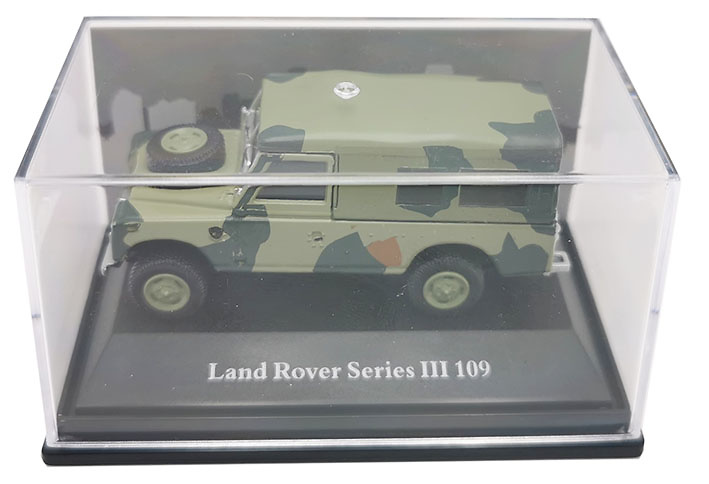 Land Rover Series III 109, Camouflage, 1:72, Cararama 