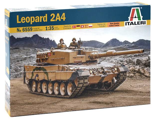 Leopard 2A4, 1:35, Italeri 