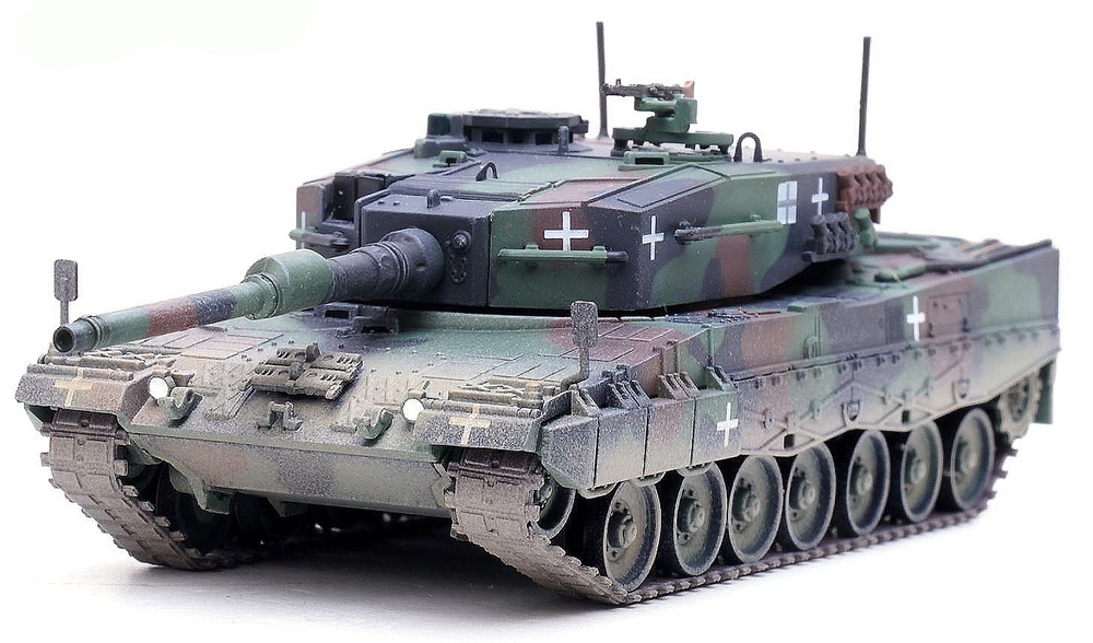 Leopard 2A4, Ukrainian Army, Ukraine-Russia War, NATO Tricolor, 1:72, Panzerkampf 