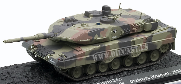 Leopard 2A5, Orahovac, Kosovo 2000, 1:72, Altaya 