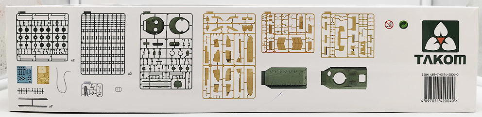 Leopard C2 Mexas, Canadian Main Battle Tank, 1:35, Takom 