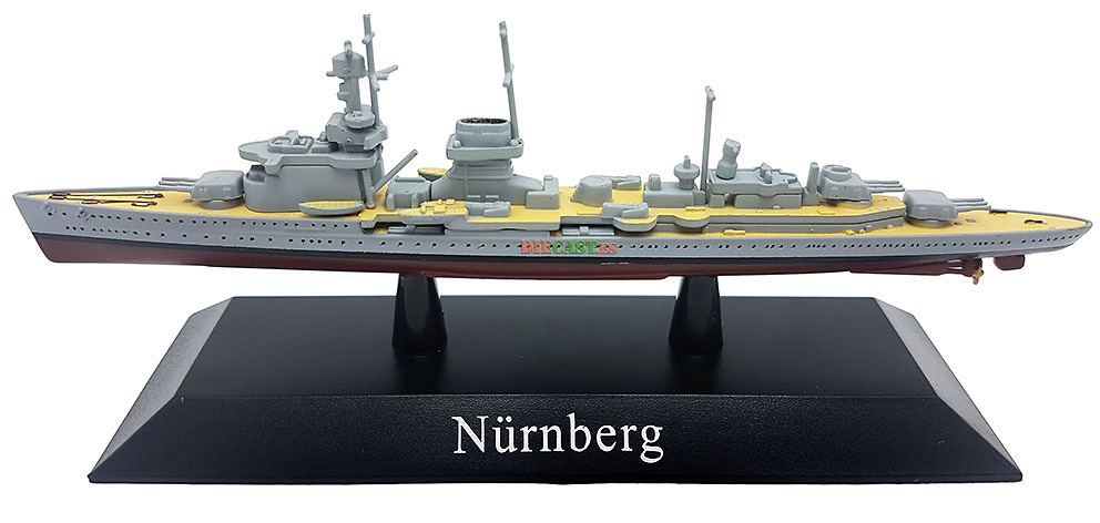 Light Cruise Nürnberg, Kriegsmarine, 1934, 1: 1250, DeAgostini 